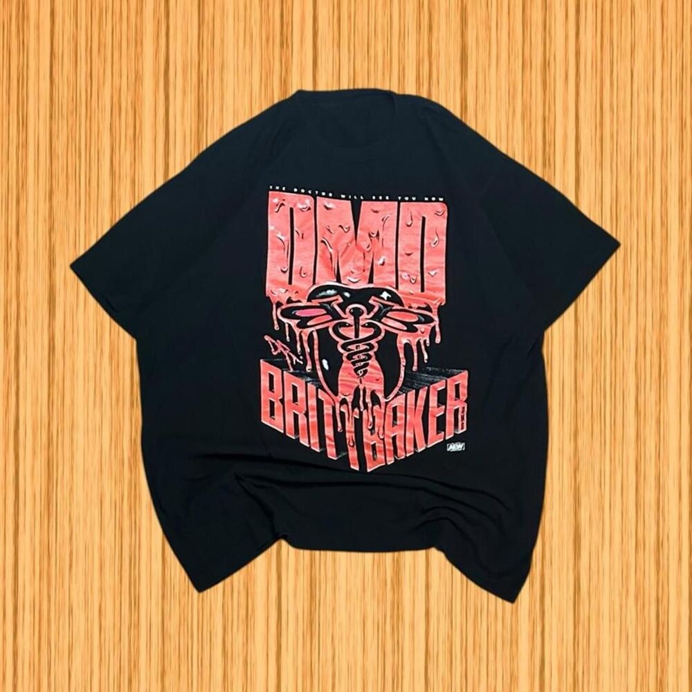 AEW Dr. Britt Baker DMD Graphic T-Shirt